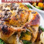 Lemon Roasted Chicken with Herbs