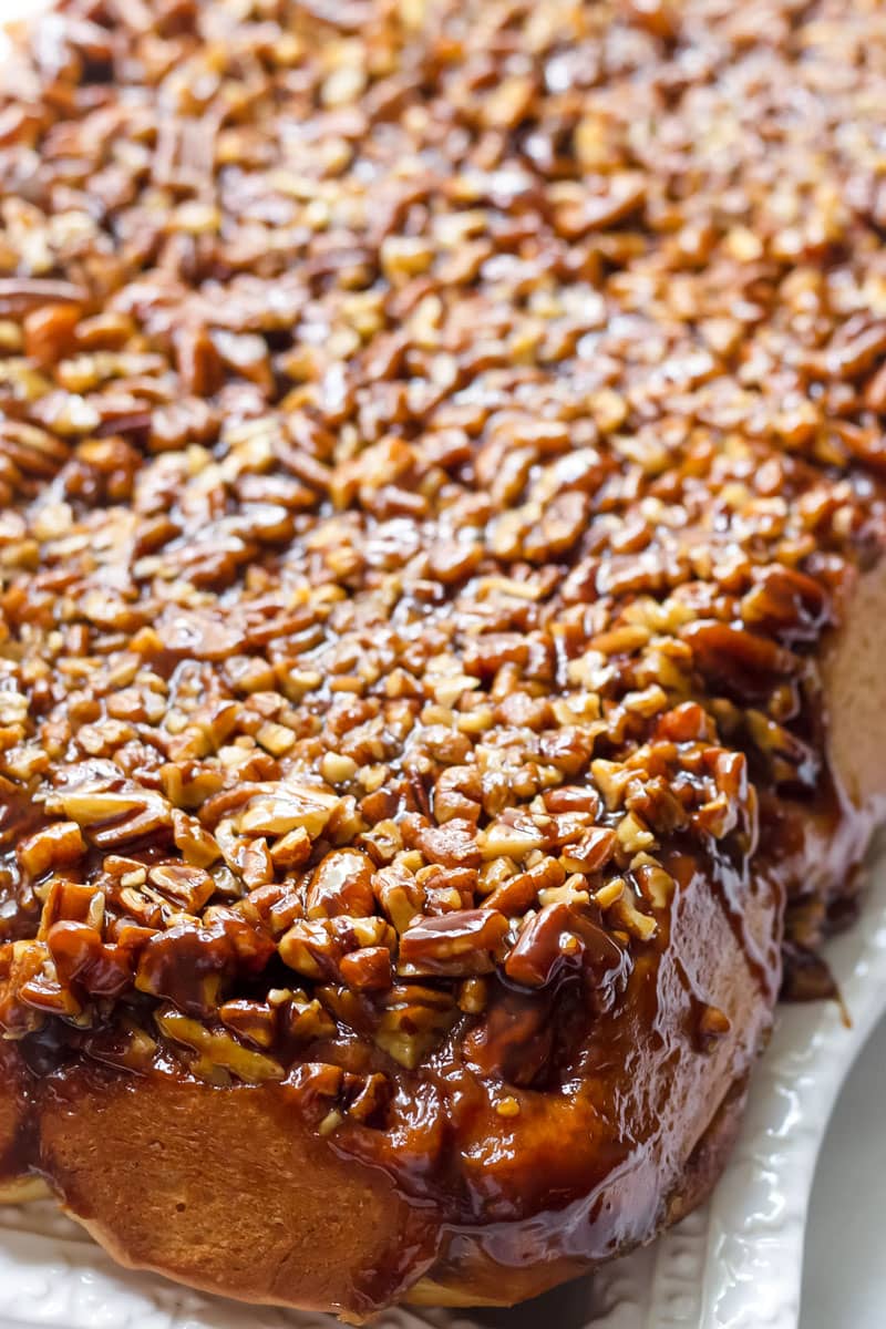 Pecan Sticky Buns with Homemade Caramel