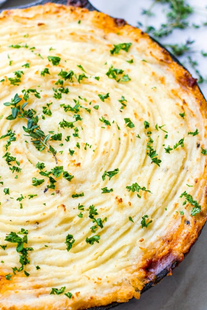 Cast Iron Skillet Shepherd's Pie Cooking For My Soul