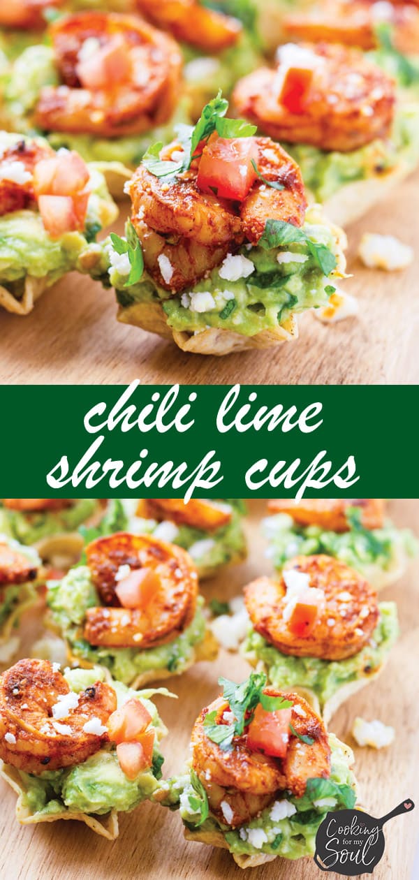 Lime Shrimp Cups with Avocado