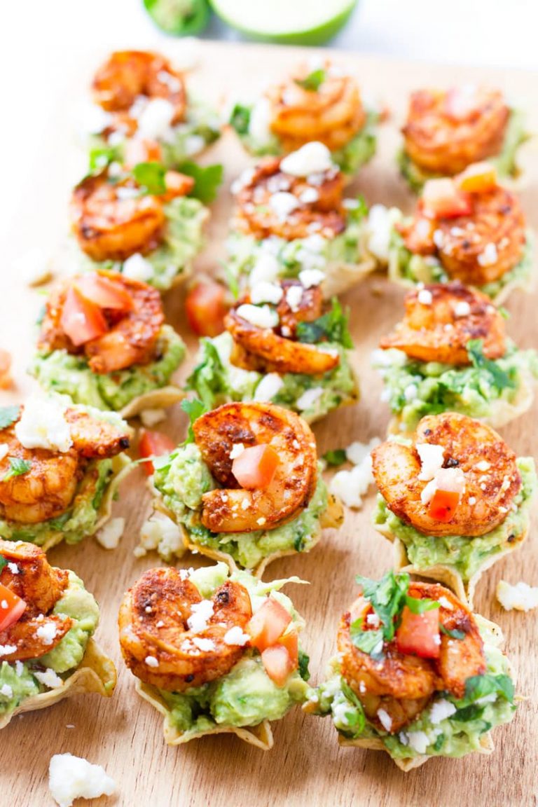 Chili Lime Shrimp Cups - Cooking For My Soul