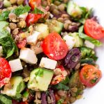 Lentil Salad Greek Style
