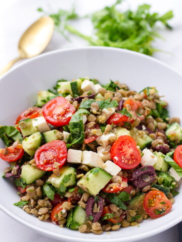Mediterranean Lentil Salad Recipe