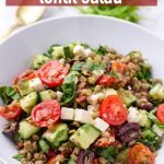 Healthy Lentils with Spinach