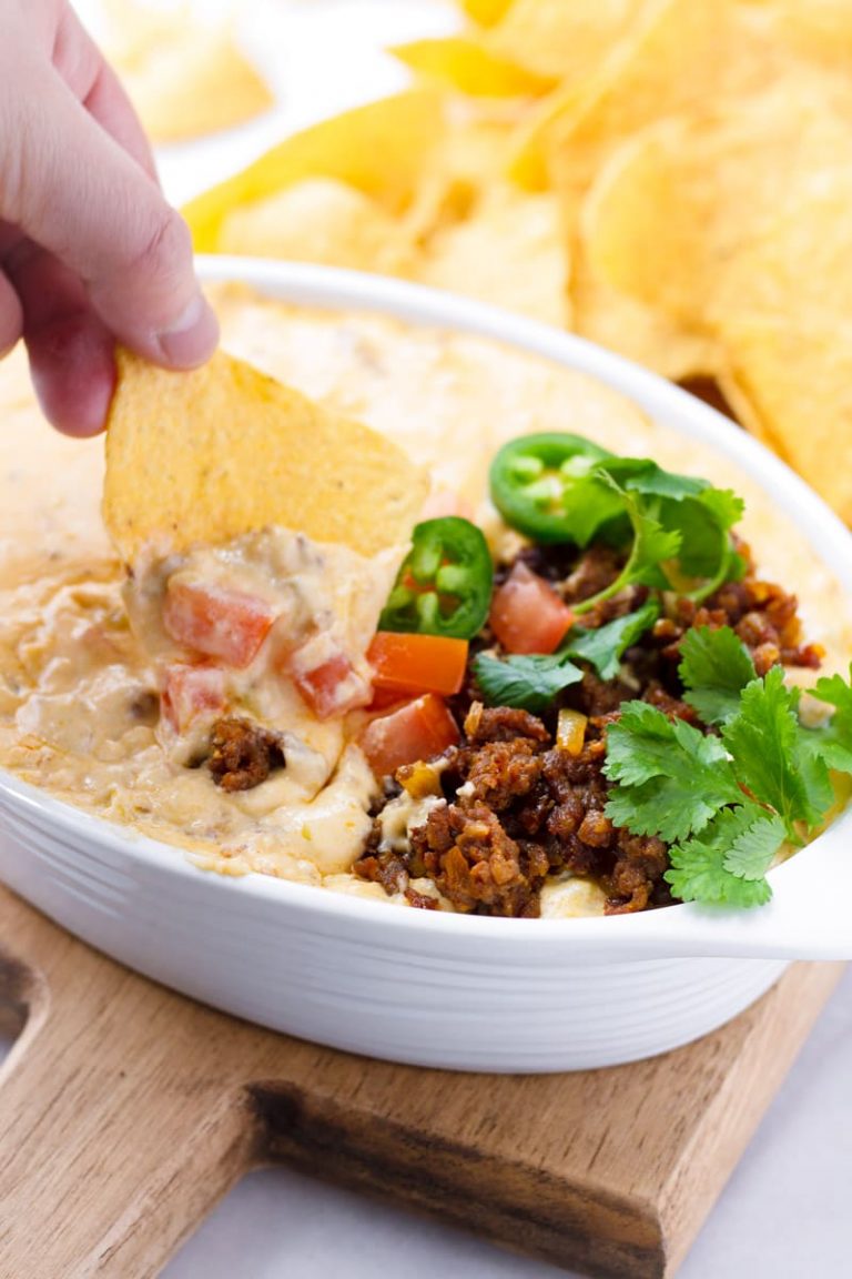 Chorizo Queso Dip (Slow Cooker) Cooking For My Soul