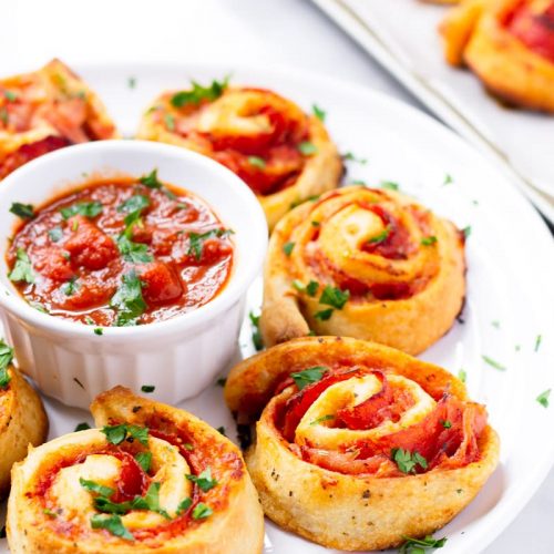 Homemade Pepperoni Pizza Rolls - Cooking For My Soul