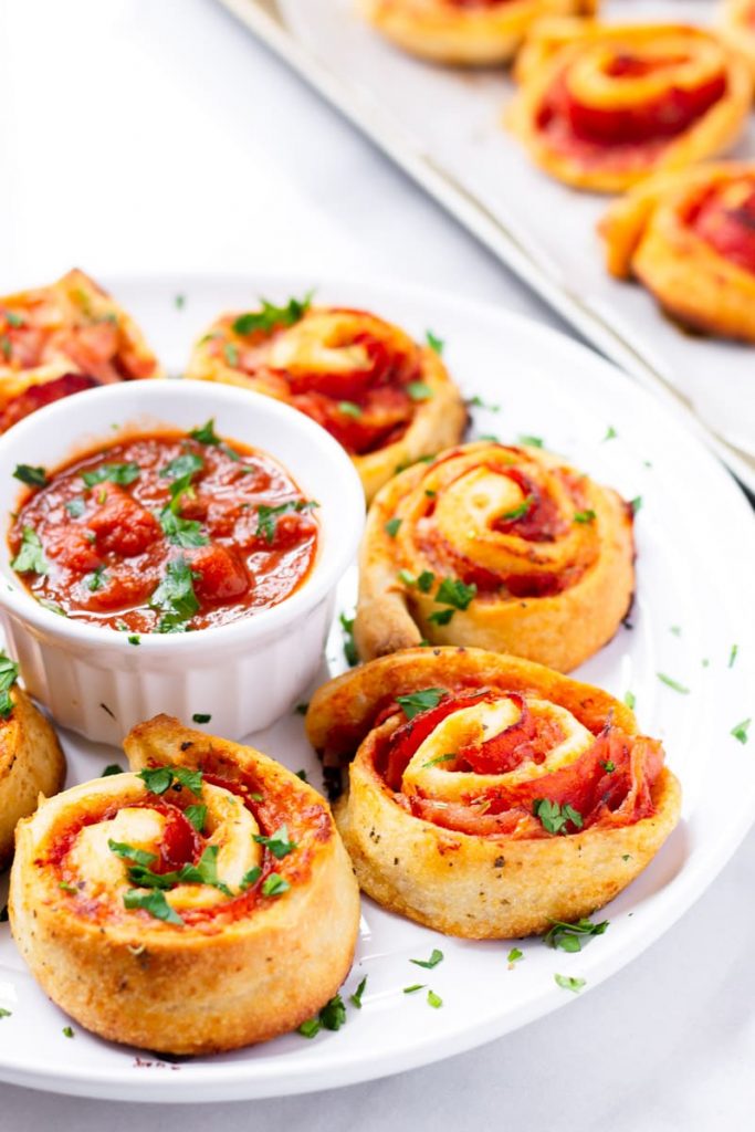 Homemade Pepperoni Pizza Rolls - Cooking For My Soul