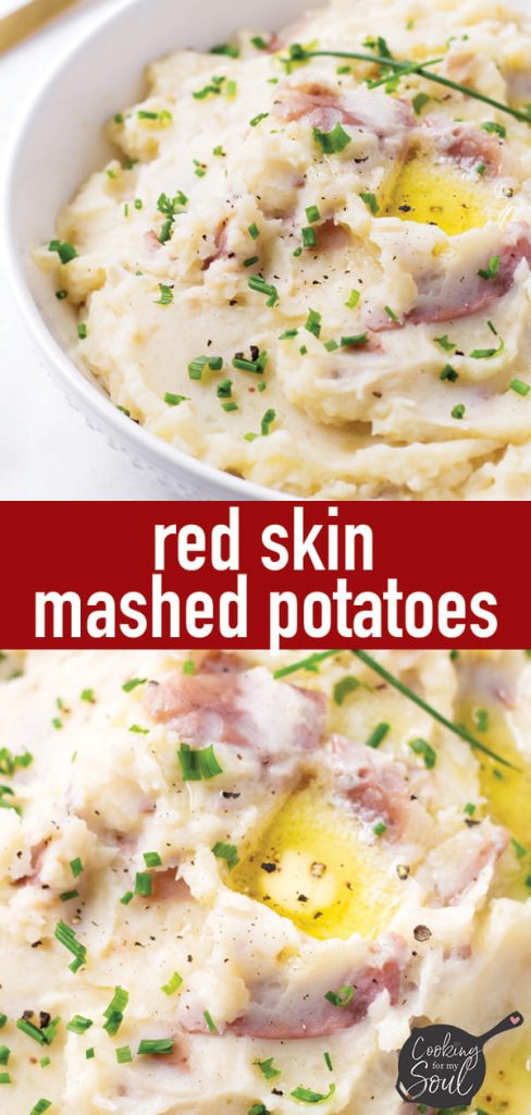 Red Skin Mashed Potatoes - Cooking For My Soul