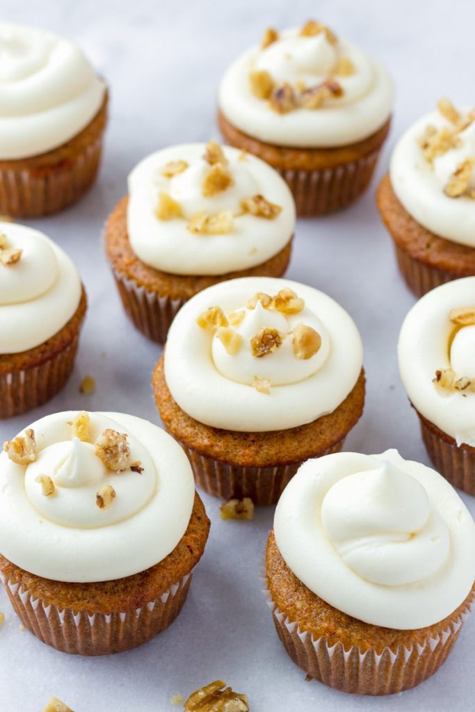 Carrot Cake Cupcakes - Cooking For My Soul