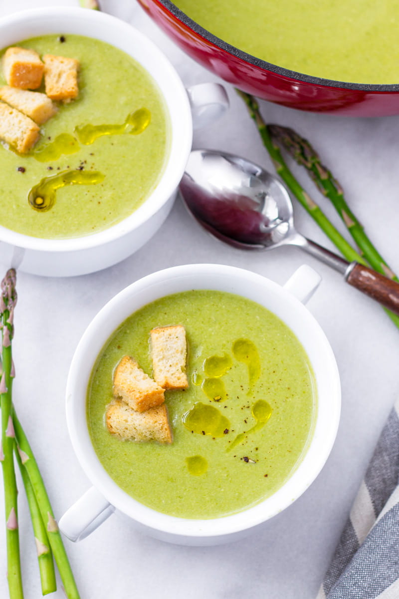 Spring Soup with Vegetables