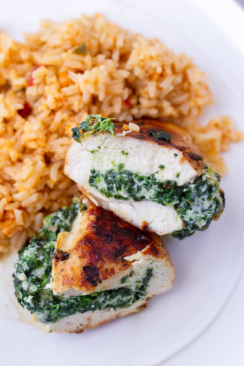 Spinach Stuffed Chicken Breast Cooking For My Soul