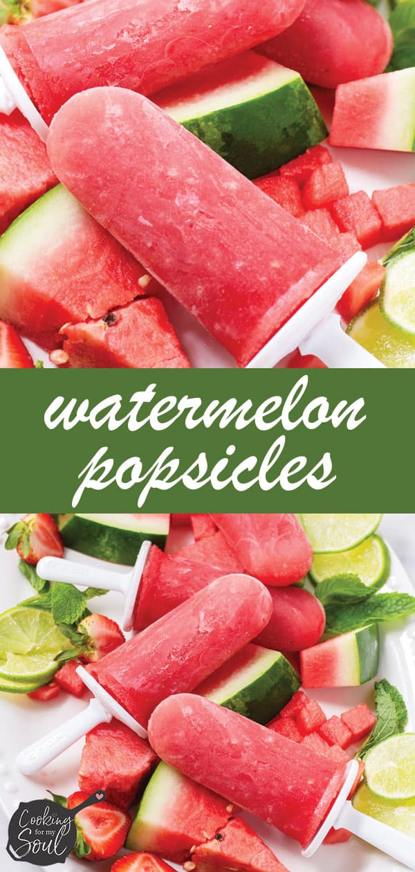 Pin image for watermelon ice pop recipe