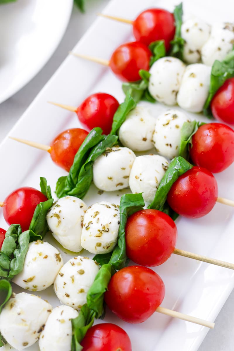 Caprese Skewers - Cooking For My Soul