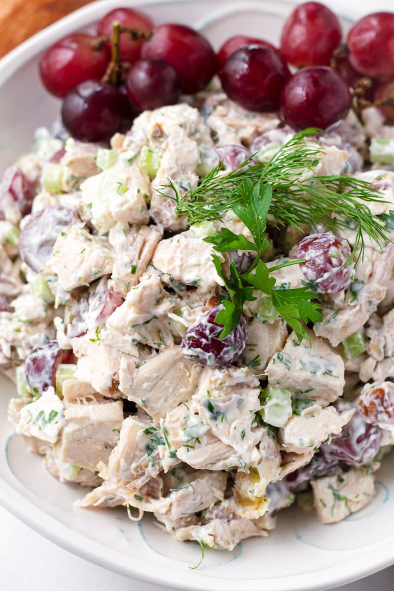 Chicken Salad Grapes Dill Min 