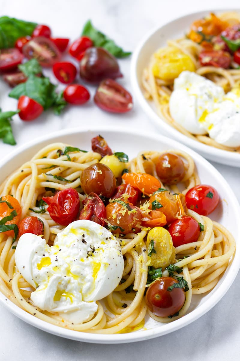 Fresh Tomato Basil Pasta Cooking For My Soul