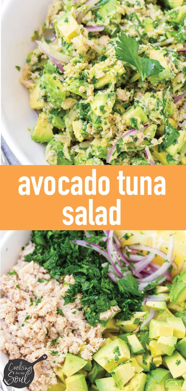 pin image design for tuna salad