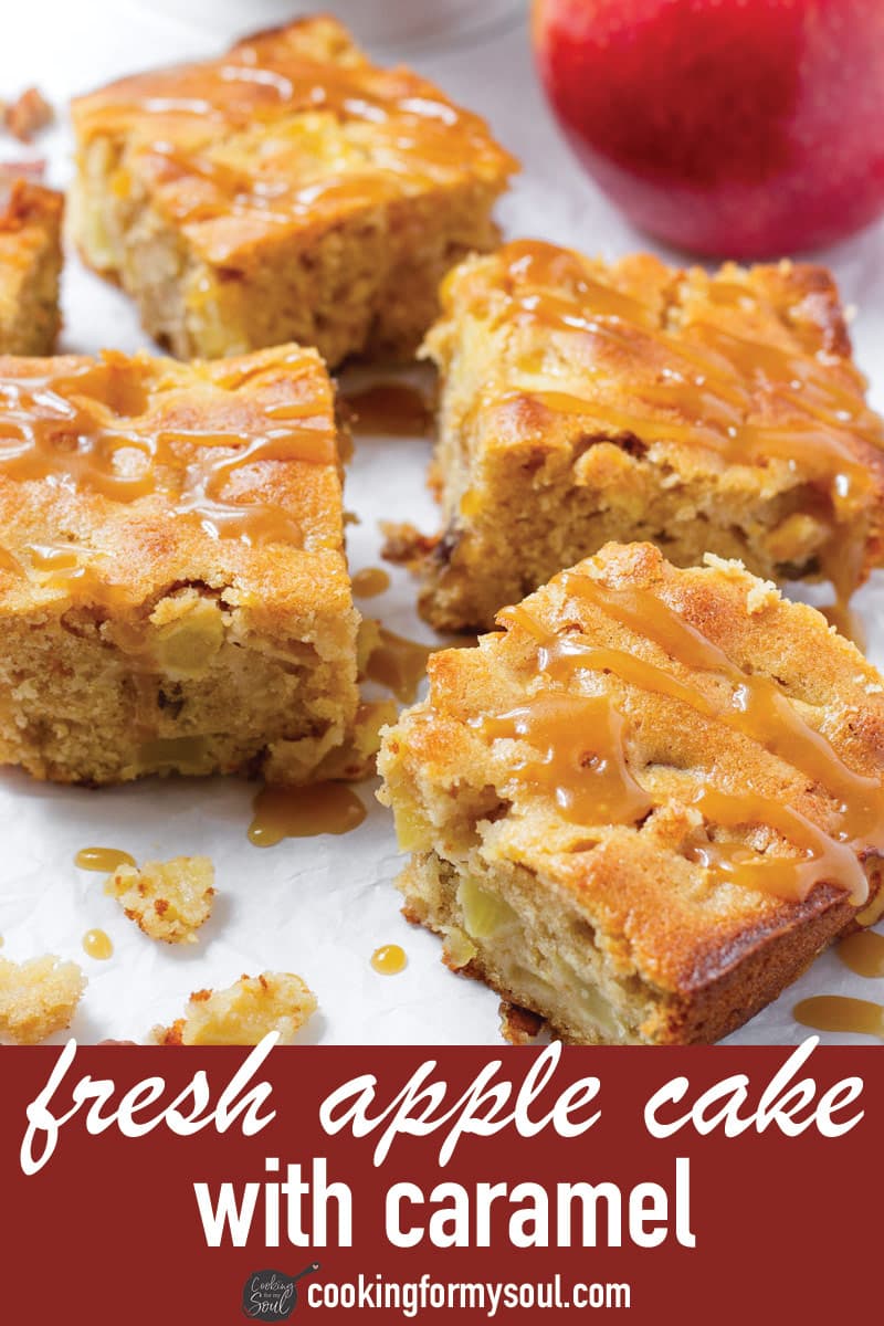 Fresh Apple Cake - Cooking For My Soul