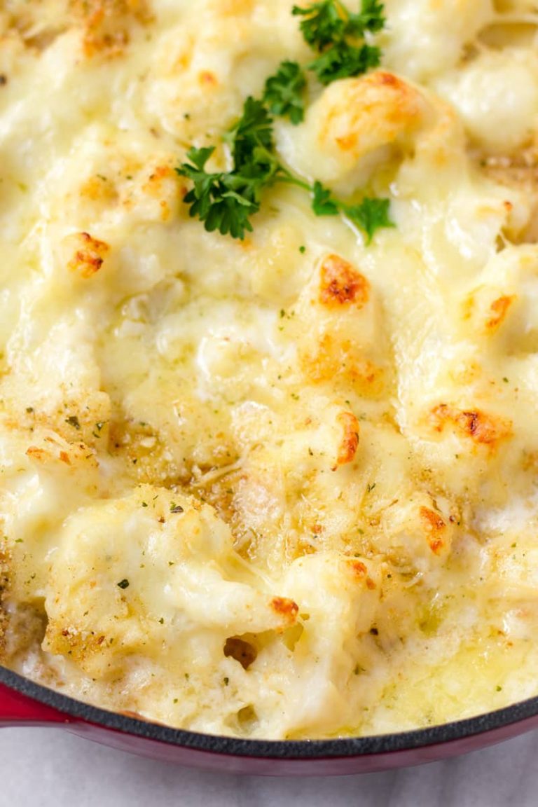 Cauliflower Gratin (Cauliflower Cheese Bake) - Cooking For My Soul