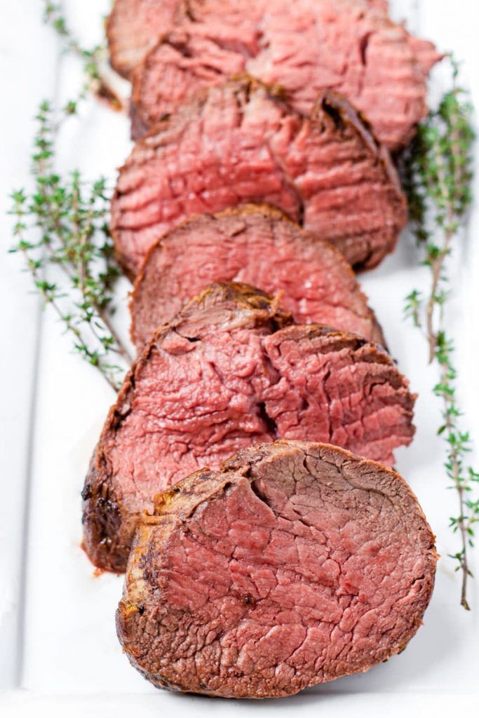 Roast Beef Tenderloin with Red Wine Sauce - Cooking For My Soul