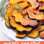 pin image design for maple roasted acorn squash