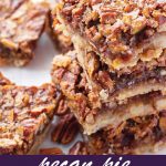 pin design for pecan pie bars