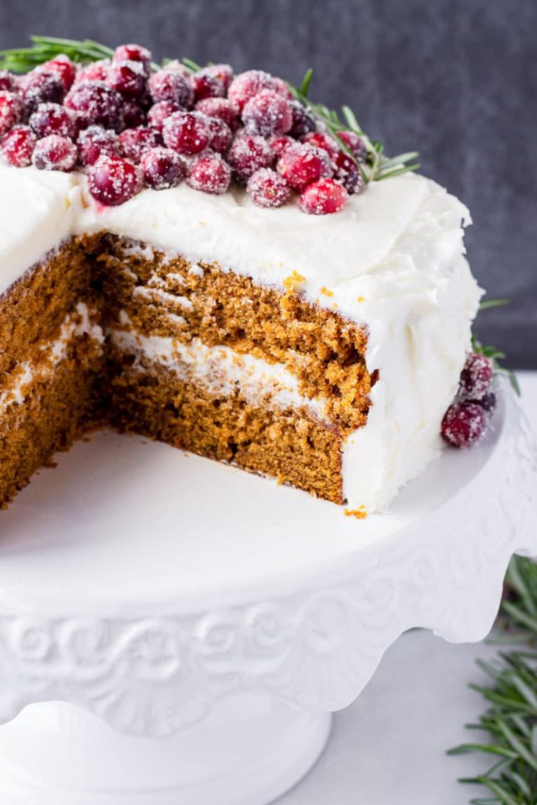 Gingerbread Layer Cake - Cooking For My Soul