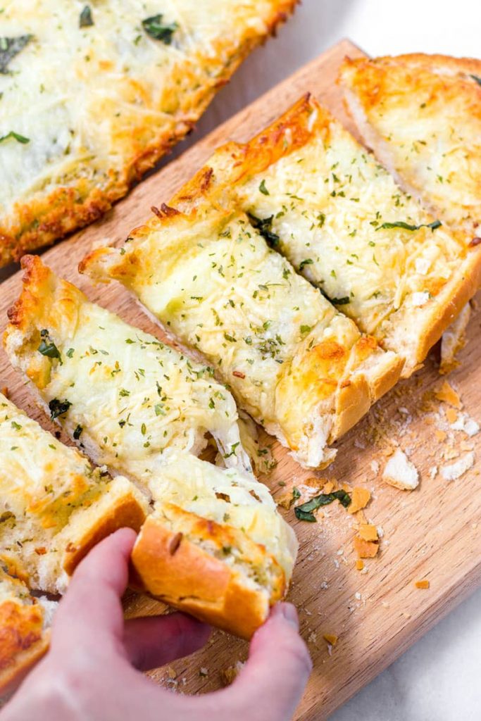 Cheesy Garlic Bread - Cooking For My Soul