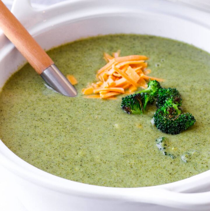 Healthy Cream Of Broccoli Soup - Cooking For My Soul