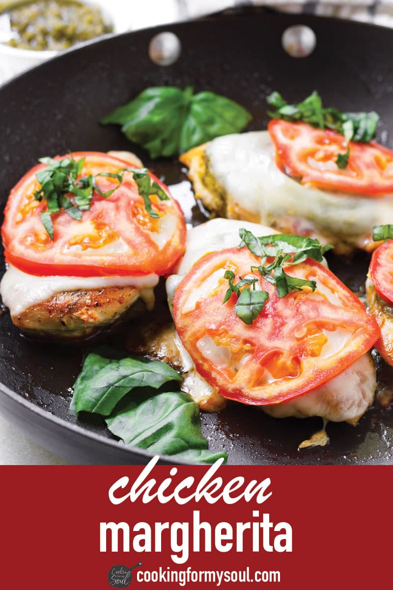 Skillet Chicken Magherita (Ready in 30 Minutes) - Cooking For My Soul