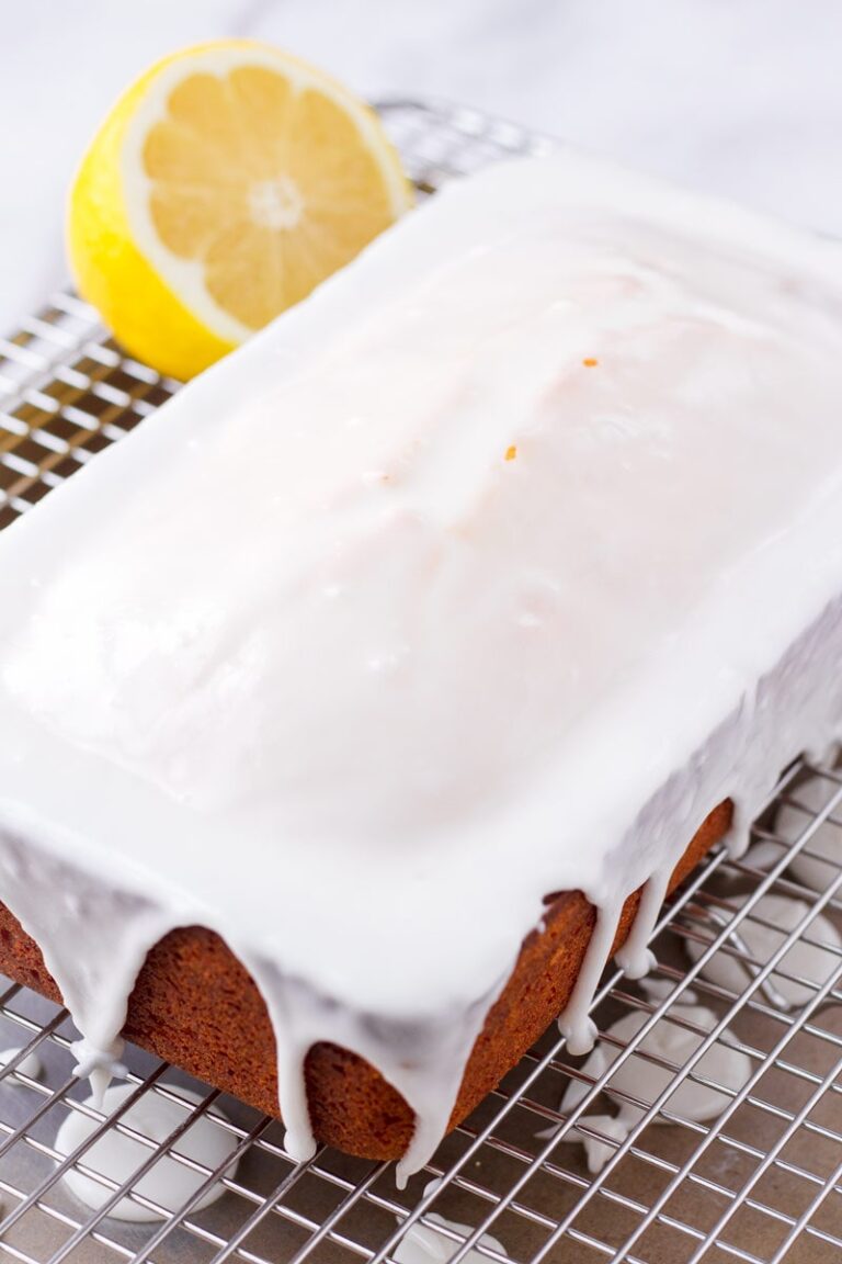 Lemon Loaf Cake - Cooking For My Soul