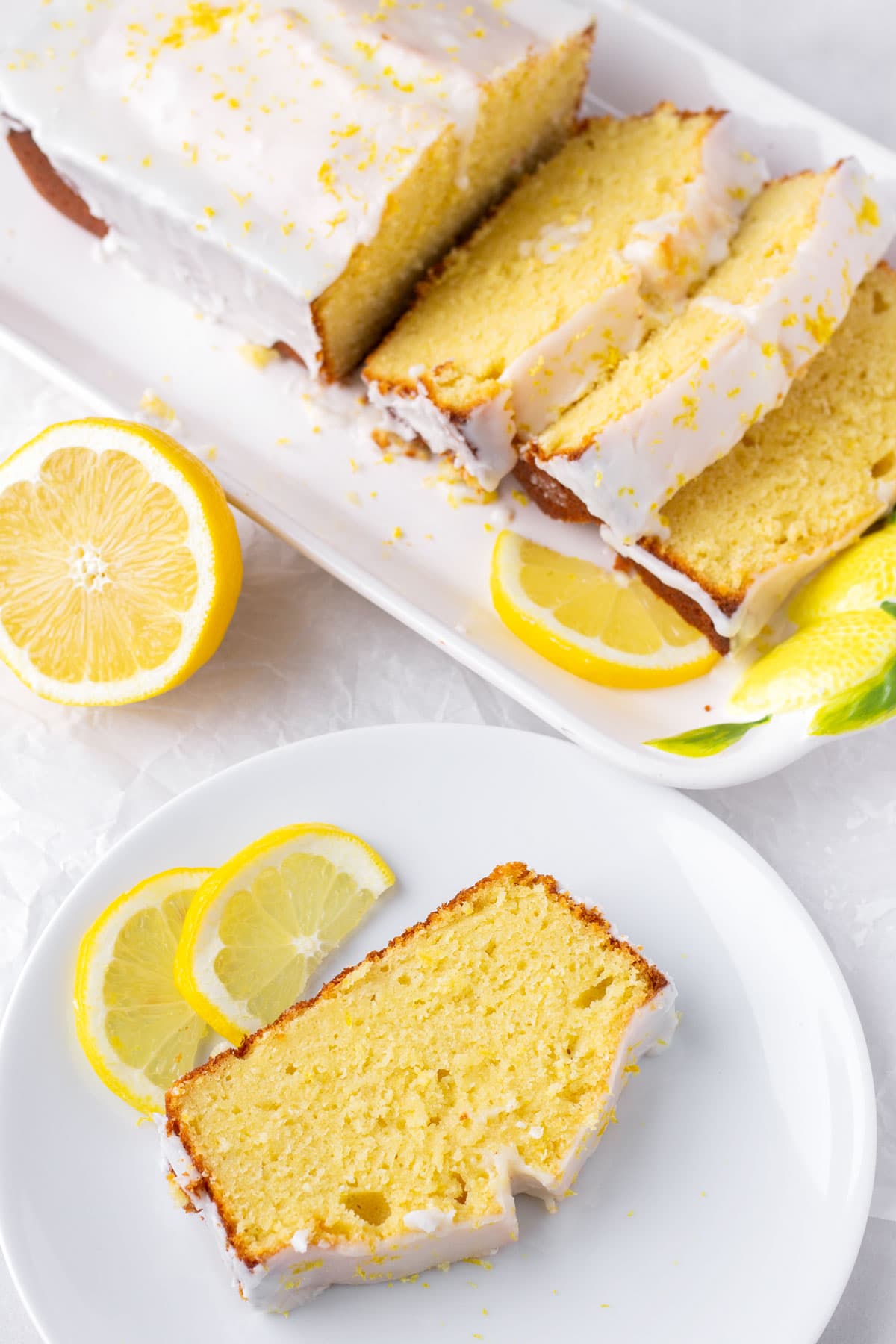 Lemon Drizzle Loaf Cake - Baker Jo's Simple, Classic Lemon Loaf Cake