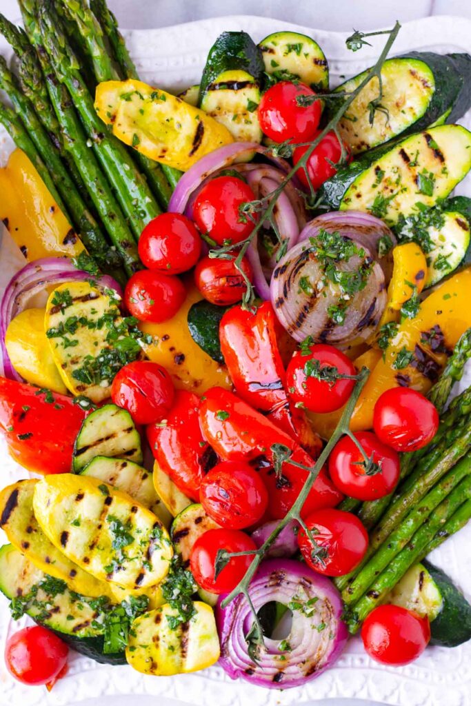 Easy Grilled Vegetables - Cooking For My Soul