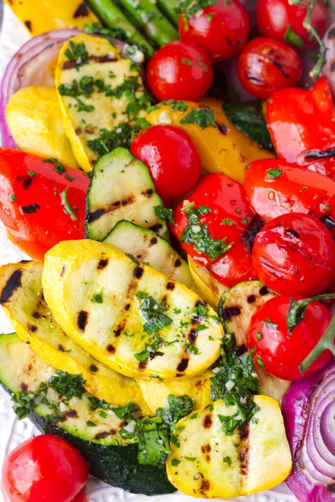 Easy Grilled Vegetables - Cooking For My Soul