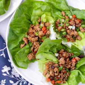 chinese chicken lettuce wraps