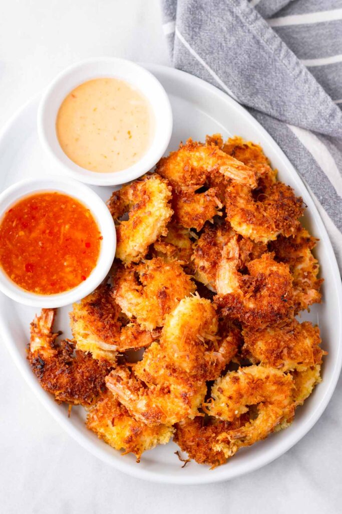 Fried Coconut Shrimp (2 Dipping Sauces) Cooking For My Soul