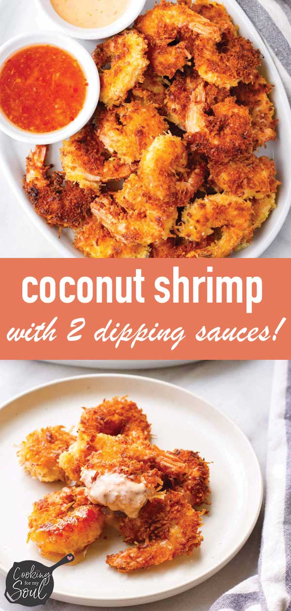Fried Coconut Shrimp (2 Dipping Sauces) - Cooking For My Soul