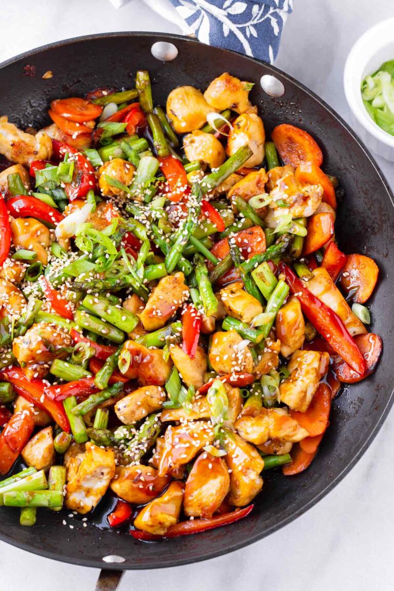 Chicken Teriyaki Stir Fry - Cooking For My Soul