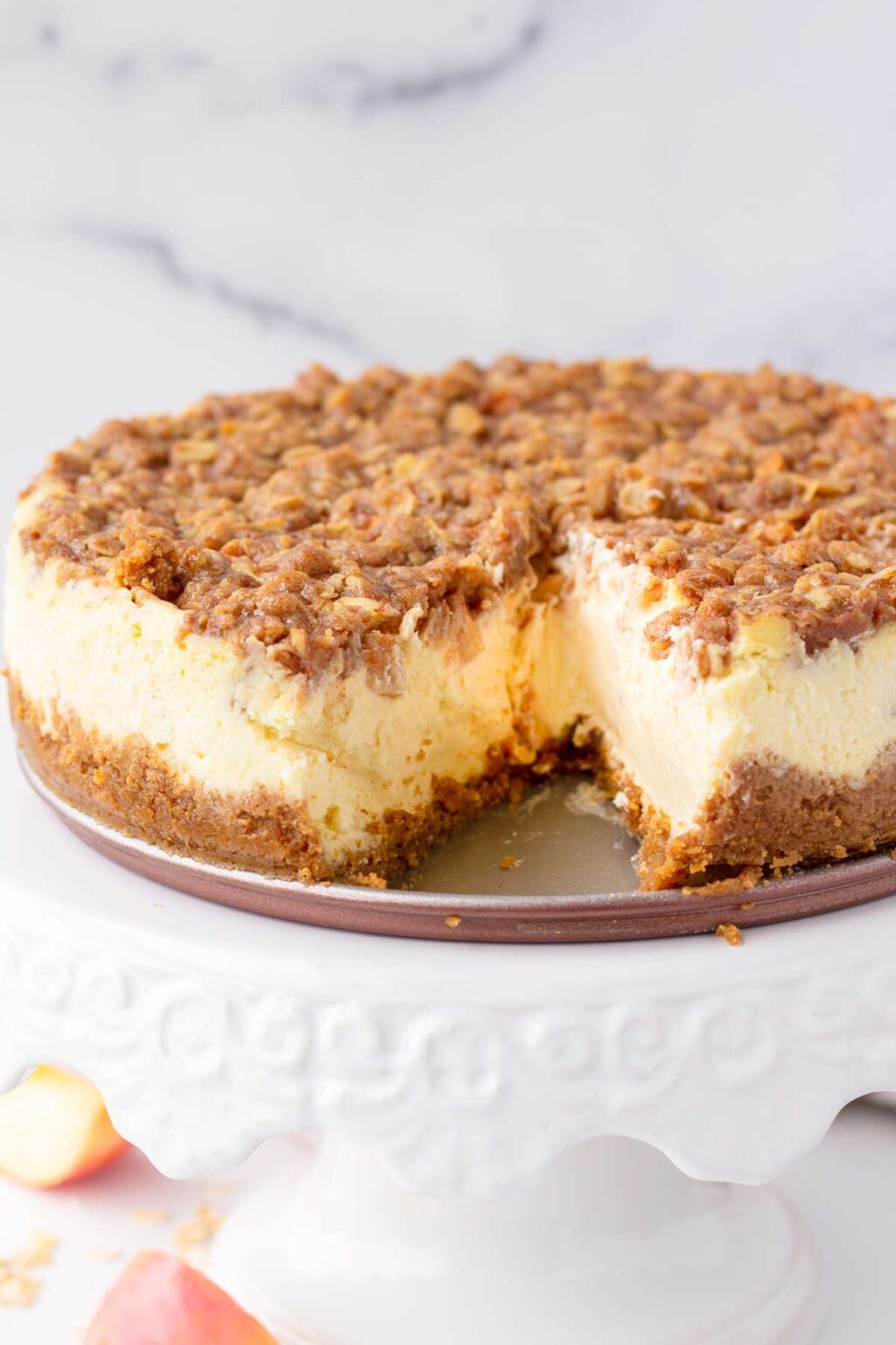 Apple Crisp Cheesecake Cooking For My Soul