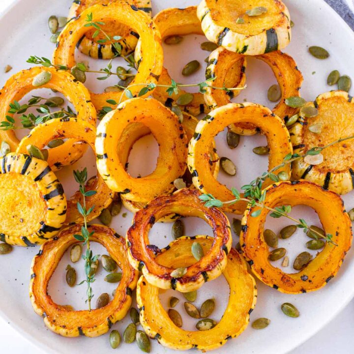 Roasted Delicata Squash - Cooking For My Soul