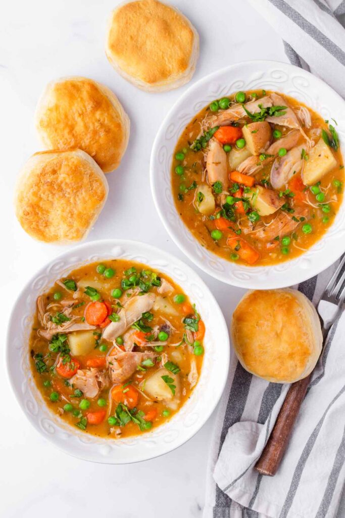Slow Cooker Chicken Stew - Cooking For My Soul