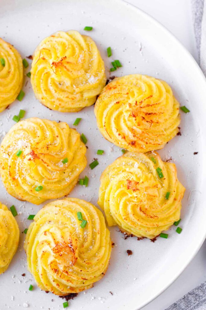 Duchess Potatoes with Parmesan Cooking For My Soul