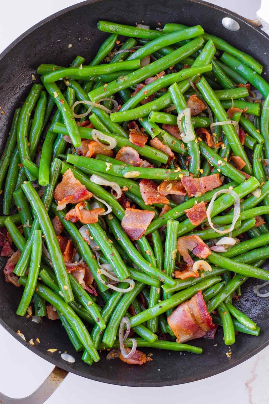 Green Beans with Bacon Cooking For My Soul