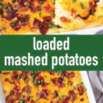 pin image design for loaded mashed potatoes recipe