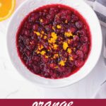 pin image design for orange cranberry sauce