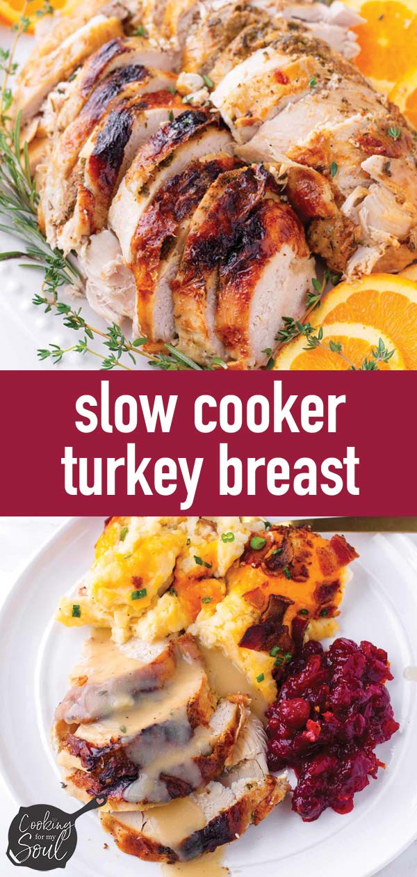 Juicy Slow Cooker Turkey Breast - Cooking For My Soul