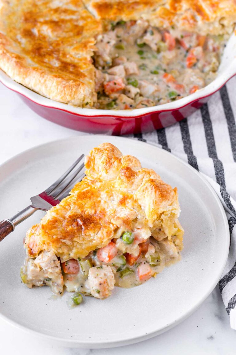 Homemade Chicken Pot Pie with Buttermilk Pie Crust - Cooking For My Soul