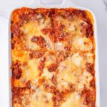 lasagna alla bolognese with bechamel