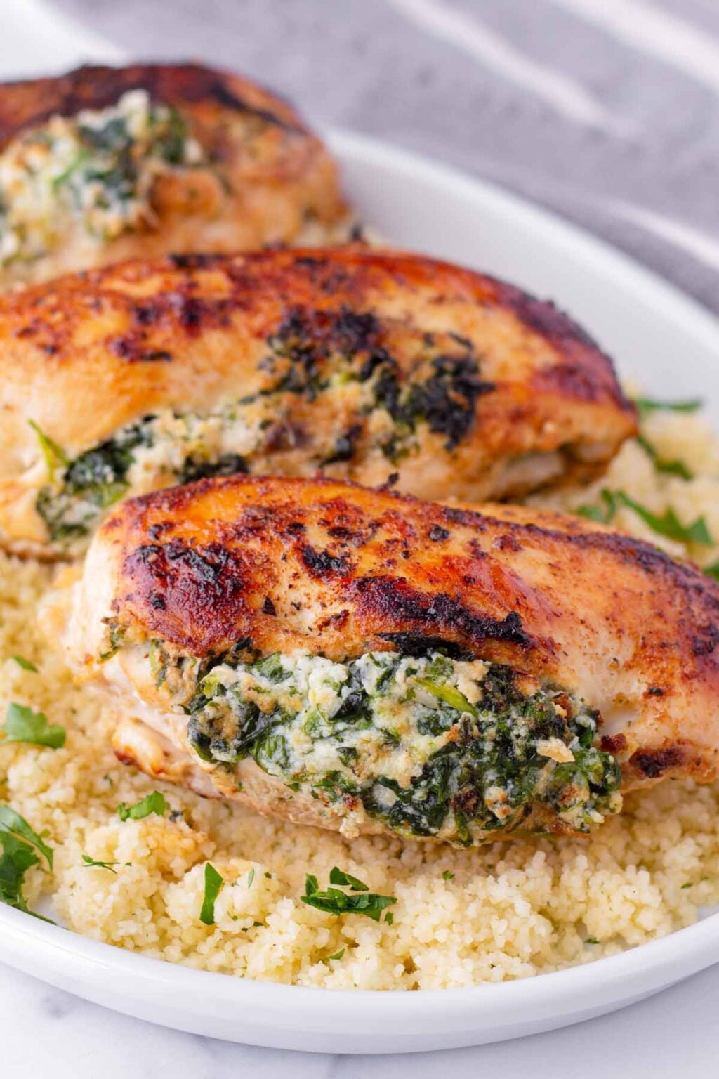 Ricotta and Spinach Stuffed Chicken Breast Cooking For My Soul