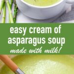 pin image design for asparagus soup recipe