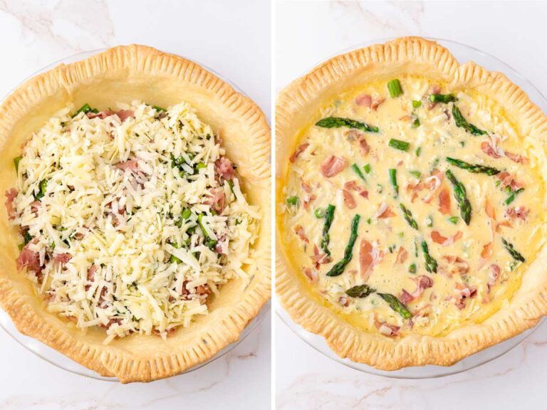 Asparagus Quiche With Prosciutto - Cooking For My Soul